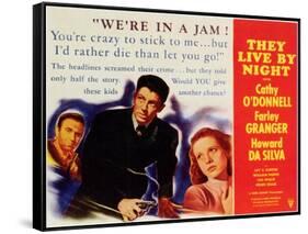 They Live by Night, 1948-null-Framed Stretched Canvas