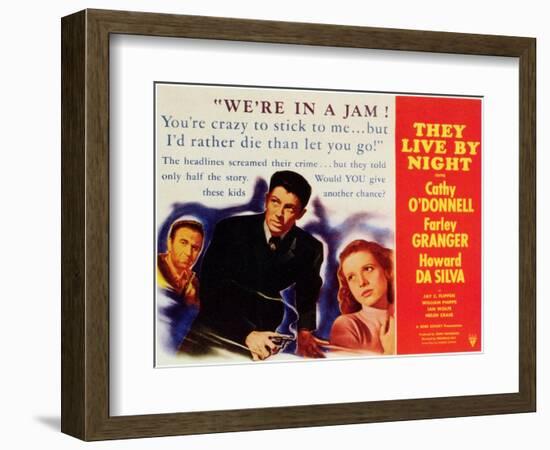 They Live by Night, 1948-null-Framed Art Print