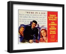 They Live by Night, 1948-null-Framed Art Print