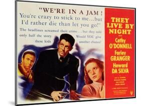 They Live by Night, 1948-null-Mounted Art Print