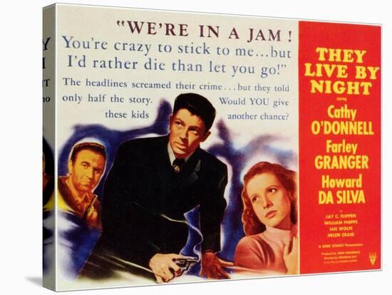 They Live by Night, 1948-null-Stretched Canvas