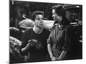 They Live By Night, Farley Granger, Cathy O'Donnell, 1949-null-Mounted Photo