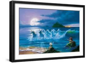 They Only Come Out at Night-Jim Warren-Framed Premium Giclee Print