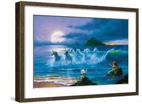 They Only Come Out at Night-Jim Warren-Framed Premium Giclee Print