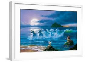 They Only Come Out at Night-Jim Warren-Framed Premium Giclee Print