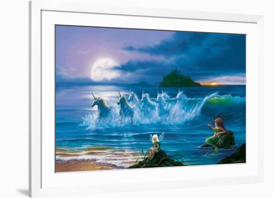 They Only Come Out at Night-Jim Warren-Framed Premium Giclee Print