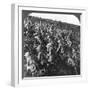 They Press On, the True Bull Dog Rush of Our Troops at Gallipoli, Turkey, World War I, 1915-null-Framed Photographic Print