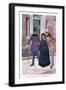 They Quitted the House with Mrs Nicleby Between Them-Charles Edmund Brock-Framed Giclee Print