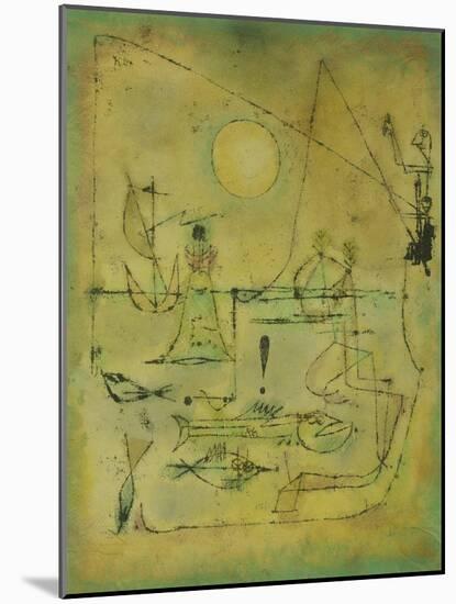 They're Biting-Paul Klee-Mounted Giclee Print