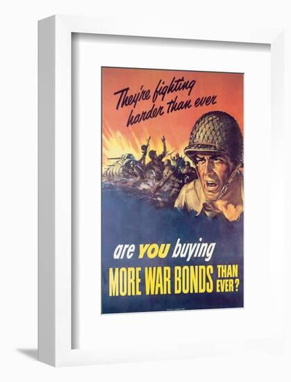 They're Fighting Harder Than Ever-null-Framed Art Print