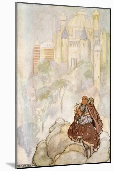 They rode up to a stately palace', c1910-Stephen Reid-Mounted Giclee Print