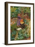 They Sat Down and Cried-John Byam Shaw-Framed Giclee Print