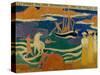 They Saw Fairies Landing on the Beaches-Maurice Denis-Stretched Canvas