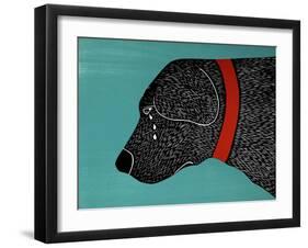 They Sense When You Go Away Black-Stephen Huneck-Framed Giclee Print