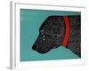 They Sense When You Go Away Black-Stephen Huneck-Framed Giclee Print