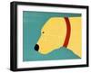 They Sense When You Go Away Yellow-Stephen Huneck-Framed Giclee Print