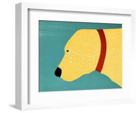 They Sense When You Go Away Yellow-Stephen Huneck-Framed Giclee Print