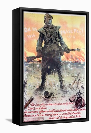 They Shall Not Pass! 1914-1918, 1918-Maurice Neumont-Framed Stretched Canvas