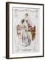 They Solaced Their Wretchedness by Duets After Supper'. Illustration To 'Pride and Prejudice'-Charles Edmund Brock-Framed Giclee Print