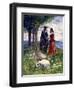 They Took a Sad Farewell of Each Other, 1746-AS Forrest-Framed Premium Giclee Print