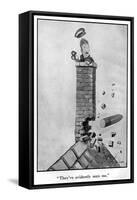 They'Ve Evidently Seen Me by Bruce Bairnsfather-Bruce Bairnsfather-Framed Stretched Canvas