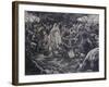 They Went Backward and Fell to the Ground-James Tissot-Framed Giclee Print