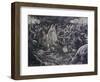 They Went Backward and Fell to the Ground-James Tissot-Framed Giclee Print