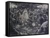 They Went Backward and Fell to the Ground-James Tissot-Framed Stretched Canvas