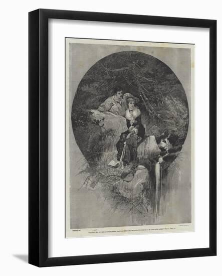 They Were Married-Charles Auguste Loye-Framed Giclee Print