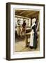 They Were Not Aware of Her Presence-Gordon Frederick Browne-Framed Giclee Print