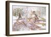 They Were Then Cut into Uniform Lengths-Carl Larsson-Framed Giclee Print