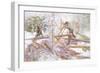 They Were Then Cut into Uniform Lengths-Carl Larsson-Framed Giclee Print