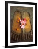 Thich Nath Hanh, I Have Arrived-null-Framed Art Print