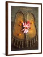 Thich Nath Hanh, I Have Arrived-null-Framed Art Print