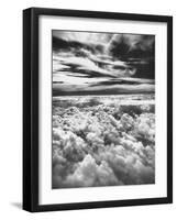 Thick, Dark Clouds Standing Still in the Sky-Fritz Goro-Framed Photographic Print