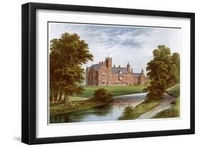 Thicket Priory, York, Home of the Dunnington-Jefferson Family, C1880-Benjamin Fawcett-Framed Giclee Print