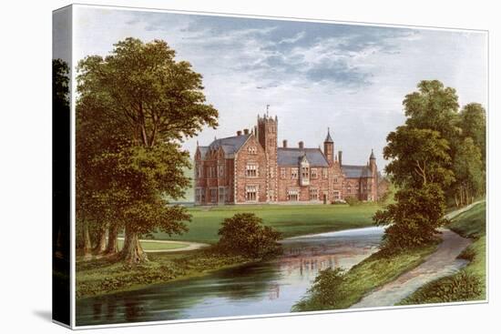 Thicket Priory, York, Home of the Dunnington-Jefferson Family, C1880-Benjamin Fawcett-Stretched Canvas