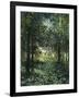 Thicket: the House of Argenteuil; Les Broussailles: La Maison D'Argenteuil, 1876-Claude Monet-Framed Premium Giclee Print