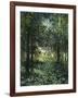 Thicket: the House of Argenteuil; Les Broussailles: La Maison D'Argenteuil, 1876-Claude Monet-Framed Giclee Print