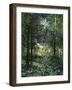 Thicket: the House of Argenteuil; Les Broussailles: La Maison D'Argenteuil, 1876-Claude Monet-Framed Giclee Print