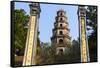 Thien Mu Pagoda, Built in 1844, on the Bank of Perfume River, Group of Hue Monuments-Nathalie Cuvelier-Framed Stretched Canvas