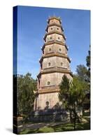 Thien Mu Pagoda, Hue, Vietnam, Indochina, Southeast Asia, Asia-Bruno Morandi-Stretched Canvas