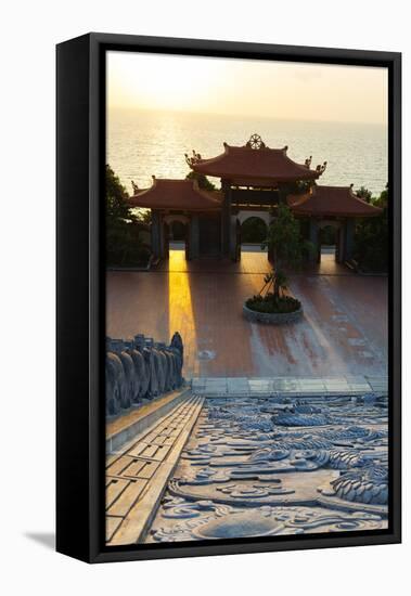 Thien Vien Truc Lam Ho Temple, Phu Quoc Island, Vietnam, Indochina, Southeast Asia, Asia-Christian Kober-Framed Stretched Canvas