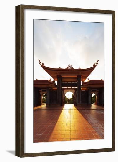 Thien Vien Truc Lam Ho Temple, Phu Quoc Island, Vietnam, Indochina, Southeast Asia, Asia-Christian Kober-Framed Photographic Print