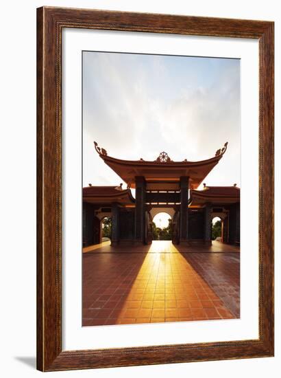 Thien Vien Truc Lam Ho Temple, Phu Quoc Island, Vietnam, Indochina, Southeast Asia, Asia-Christian Kober-Framed Photographic Print
