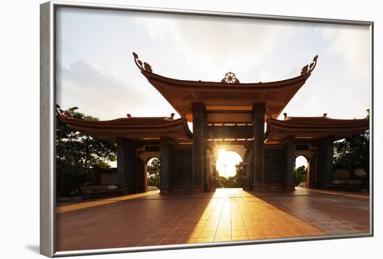 Thien Vien Truc Lam Ho Temple, Phu Quoc Island, Vietnam, Indochina, Southeast Asia, Asia-Christian Kober-Framed Photographic Print