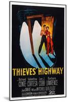 Thieves' Highway, from Left: Richard Conte, Valentina Cortesa, 1949-null-Mounted Art Print