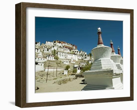 Thiksey Monastery, Thiksey, Ladakh, India-Anthony Asael-Framed Premium Photographic Print