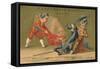 Thildren as a Picador and a Matador, C.1910S-null-Framed Stretched Canvas