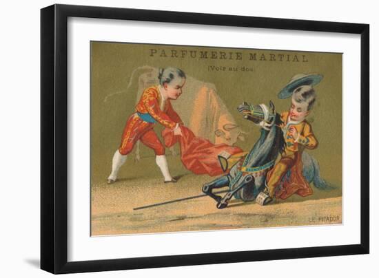 Thildren as a Picador and a Matador, C.1910S-null-Framed Giclee Print